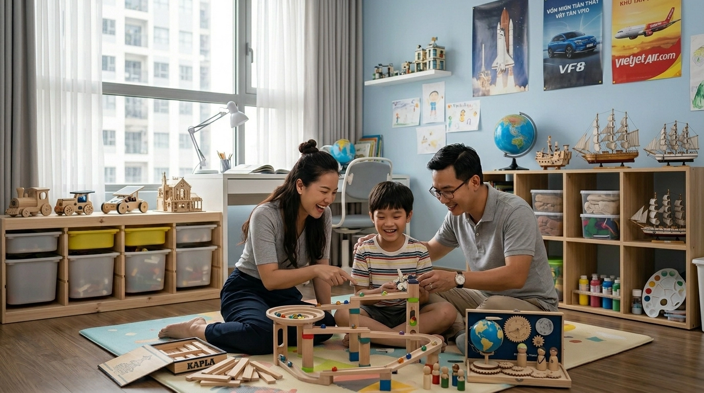 TÁI KIẾN TRÚC TRẢI NGHIỆM KHÁCH HÀNG CHO XƯỞNG SẢN XUẤT & CUNG ỨNG ĐỒ CHƠI TRẺ EM