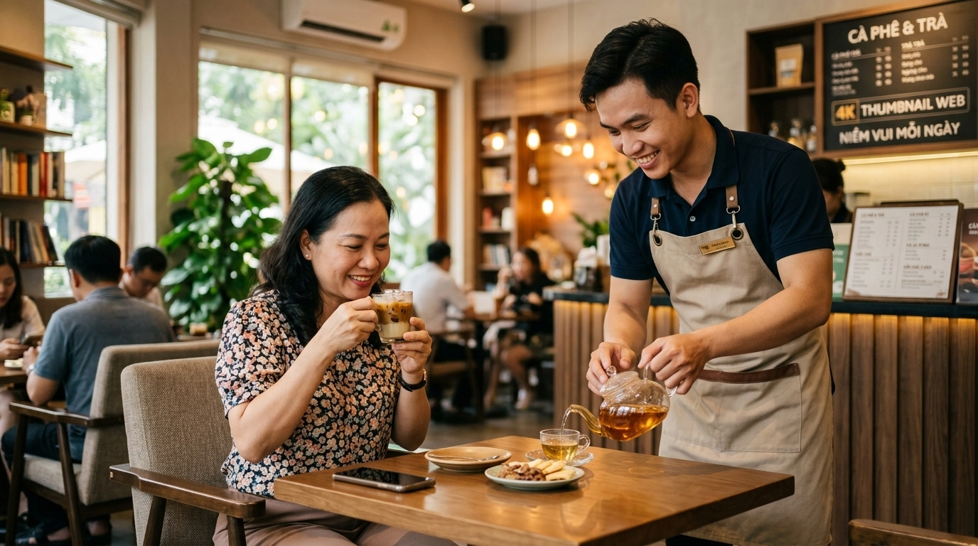 KIẾN TẠO TRẢI NGHIỆM KHÁCH HÀNG CHO MỘT THƯƠNG HIỆU CÀ PHÊ MỚI