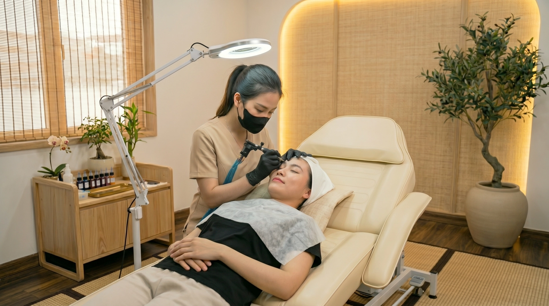 KIẾN TRÚC TRẢI NGHIỆM KHÁCH HÀNG CHO THƯƠNG HIỆU PHUN XĂM THẨM MỸ