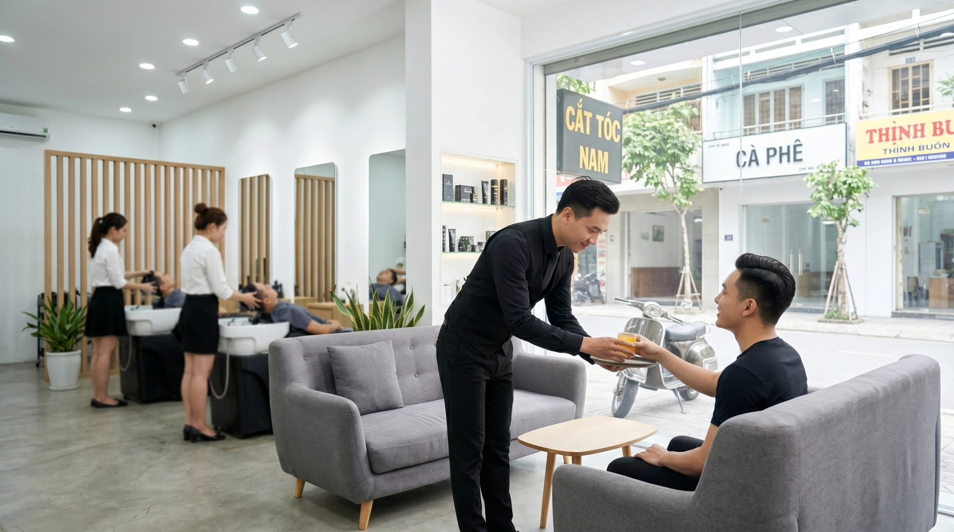 TÁI KIẾN TRÚC TRẢI NGHIỆM KHÁCH HÀNG CHO CHUỖI SALON NAM